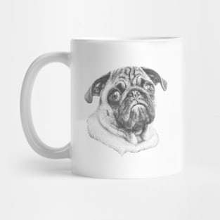 Pug (Black) Mug